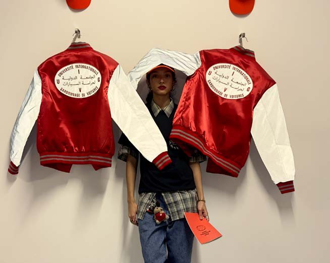 Varsity UIGV rouge & blanche